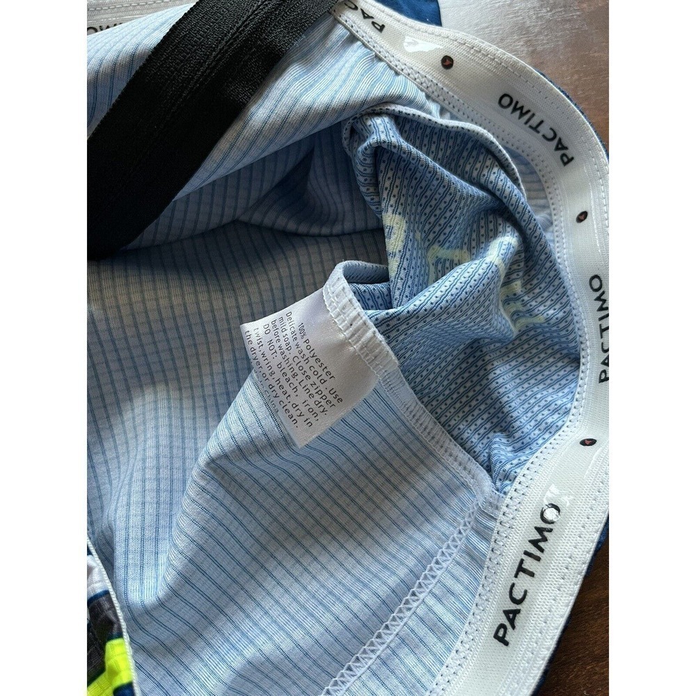 Pactimo Cycling Synergy Now Sponsor Short Sleeve Full Zip Jersey Size M - Picture 4 of 9